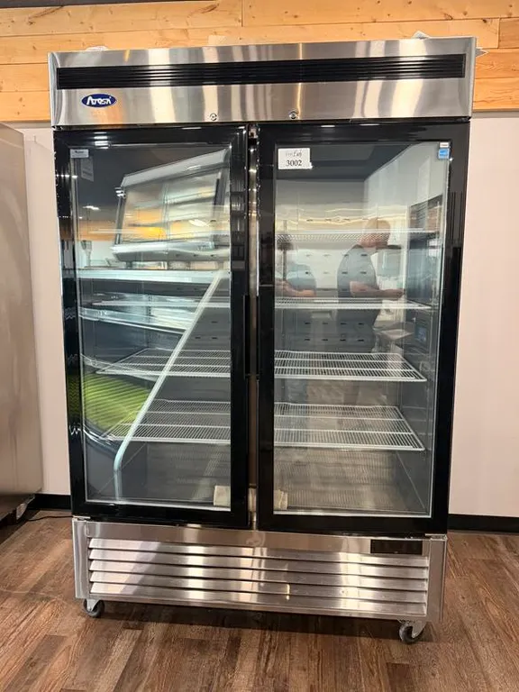 Atosa Bottom Mount Glass Door Freezer
