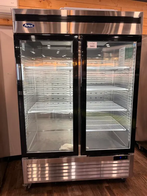 Atosa Bottom Mount Glass Door Freezer