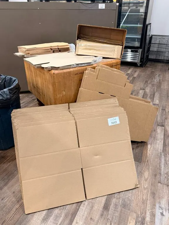Variety of Carboard Boxes and Sub Bags