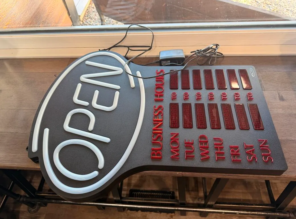 Open Sign