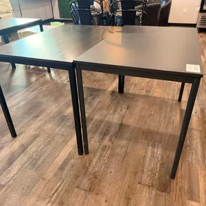 (2) 26 1/2" x 43 1/2" Metal Frame Tables (Standard Height 29 3/4")