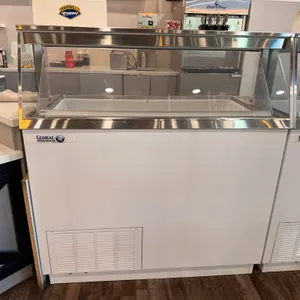 Global Refrigeration Inc. 8-Tub Ice Cream Freezer