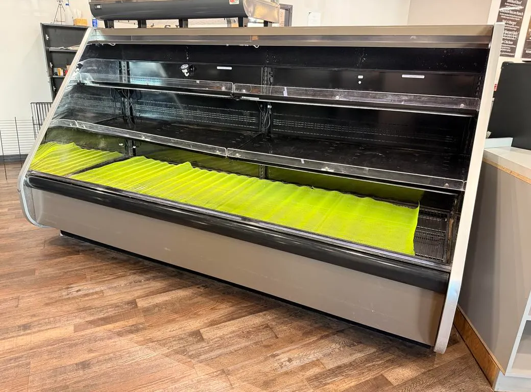 Refrigerated 3-Deck Display Cooler with BOHN Heatcraft Condensing Unit