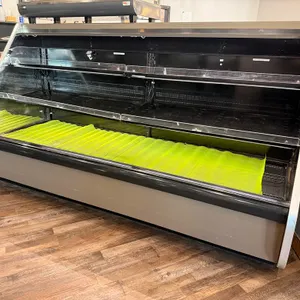 Refrigerated 3-Deck Display Cooler with BOHN Heatcraft Condensing Unit