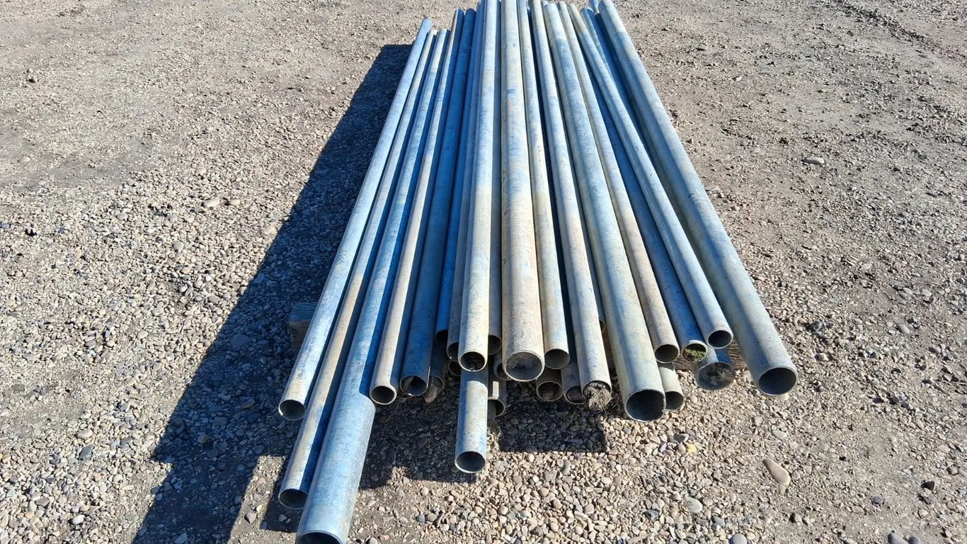 Quantity of Galvanized Pipe