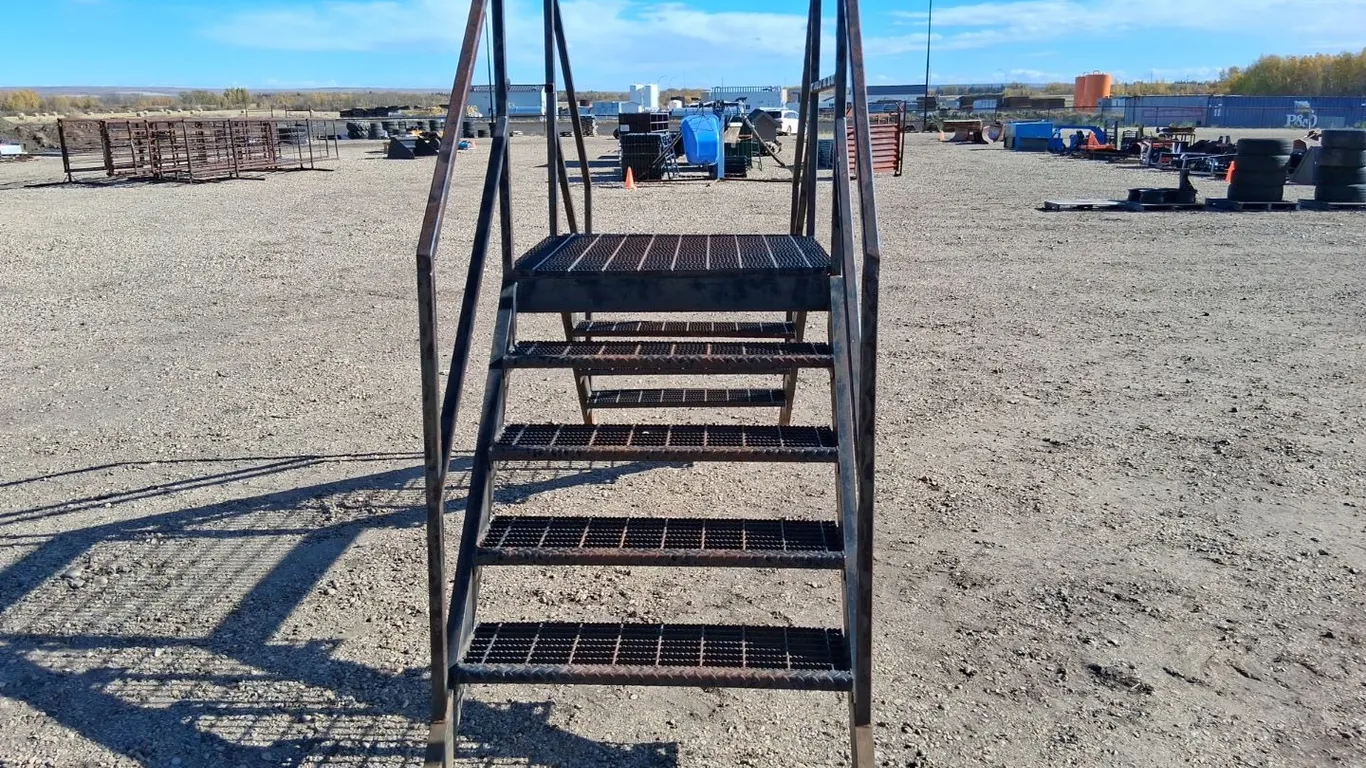 Steel Stairs Platform