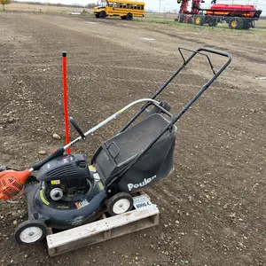 POULAN 21" 4.5HP PUSH LAWN MOWER w/ GRASS CATCHER, ECHO GT225 WEED TRIMMER - s/n 080504M000790