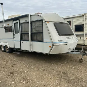 1988 Award 730 Travel Trailer, L.Grey, Converted to Ice Fishing Shack, *VIN 2ABTT7TB0JGA00446 (P10-R3-S2335)