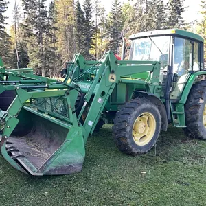 John Deere 6310 MFWD Tractor with John Deere 640 Front End Loader,   s/n:  L06310V307996
