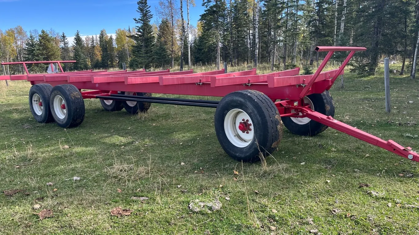 Horst 30 Bale 6 Wheel Heavy Duty Wagon, s/n: 18321