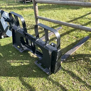 HLA 48" Pallet Forks Skid Steer Attachment