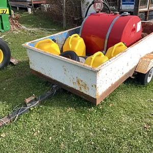 7'x4' Single Axle Utility/Fuel Trailer with Westeel 300L Slip Tank