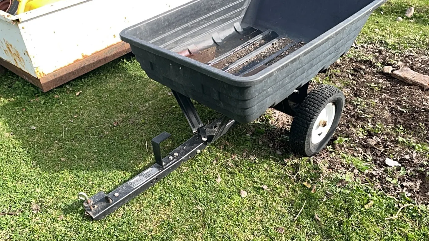 Single Axle Poly Utility Quad Trailer