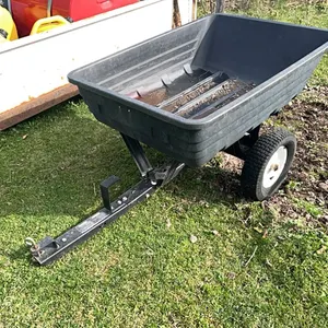 Single Axle Poly Utility Quad Trailer