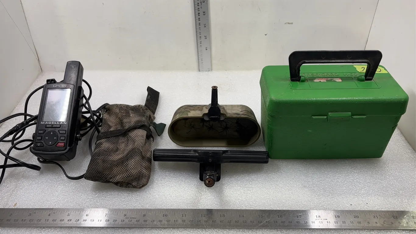 Magellan GPS Navigator, Case Guard Ammo Box, Arrow Quiver, Ect *Unreserved*