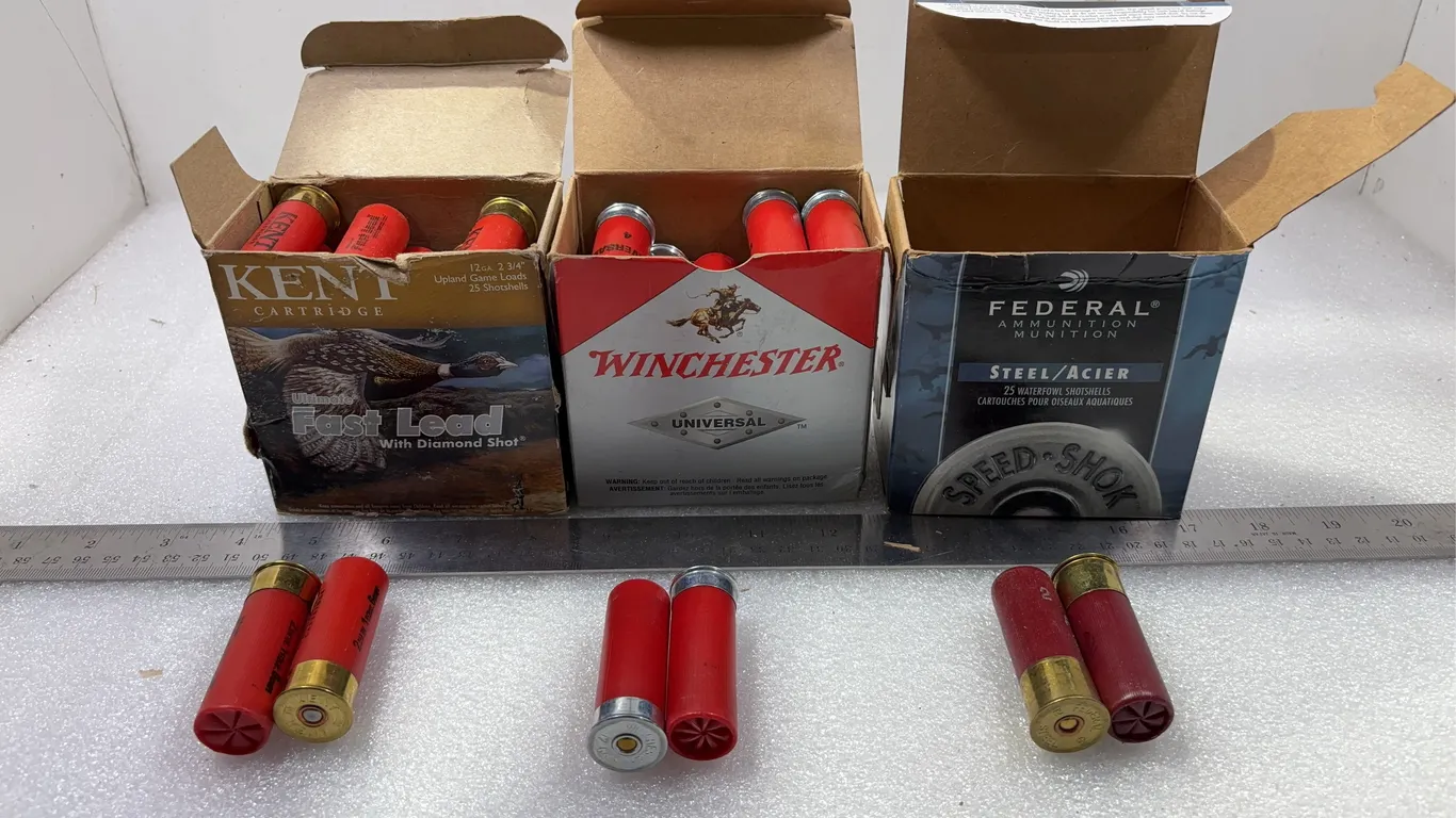 3 - Boxes of Various 12 Ga Shells *Unreserved*