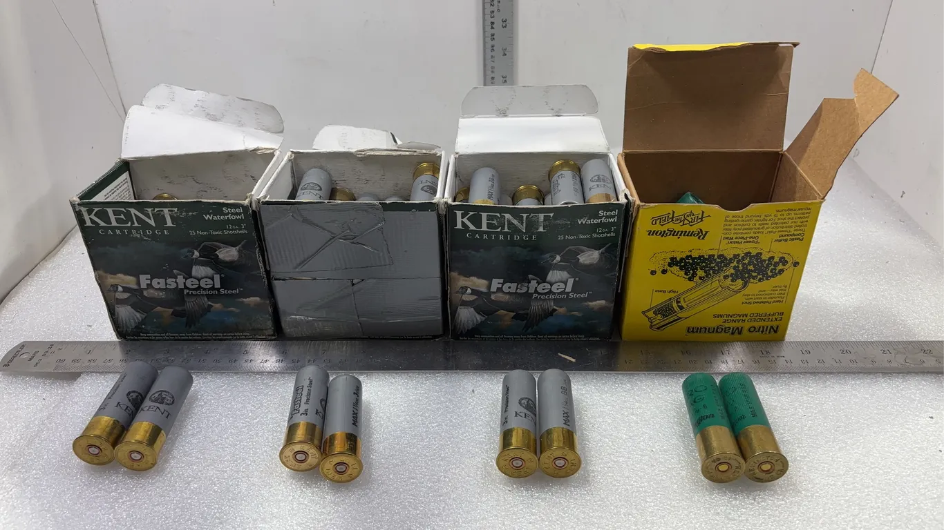 4 - Boxes of Various 12 Ga Shells *Unreserved*