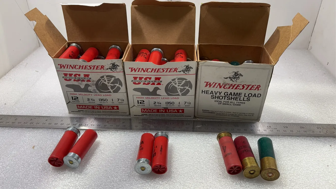 3 - Boxes of Various Winchester 12 Ga Shells *Unreserved*