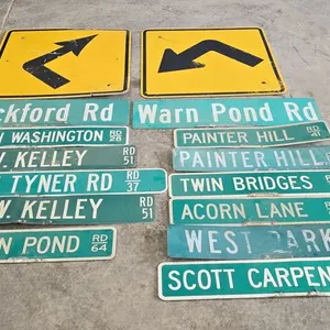 Various Street & Road Signs