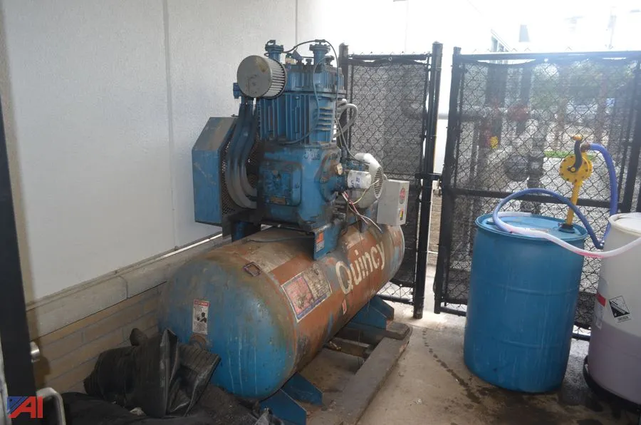 Quincy model FE350 air compressor