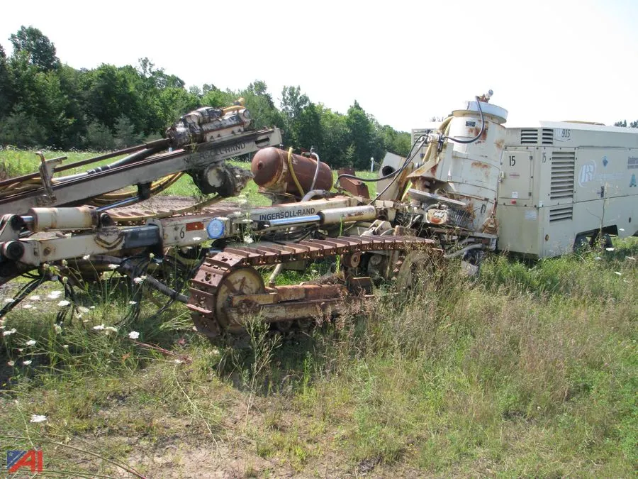 Track Drill and Compressor