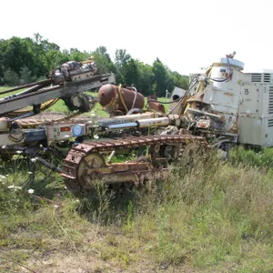 Track Drill and Compressor