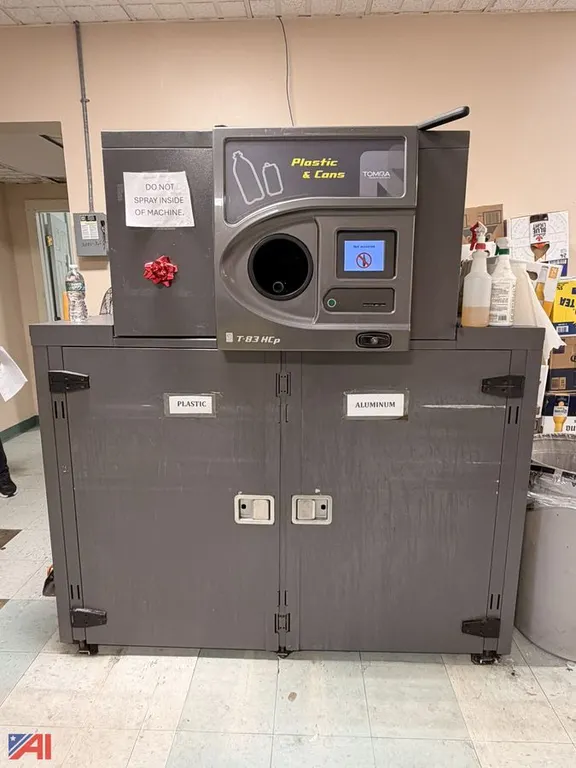Automated Reverse Vending Machine (RVM) / Bottle and Can Deposit Return System