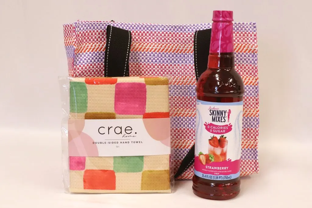 Skinny Mixer, Double Sided Hand Towel and Tote Bag