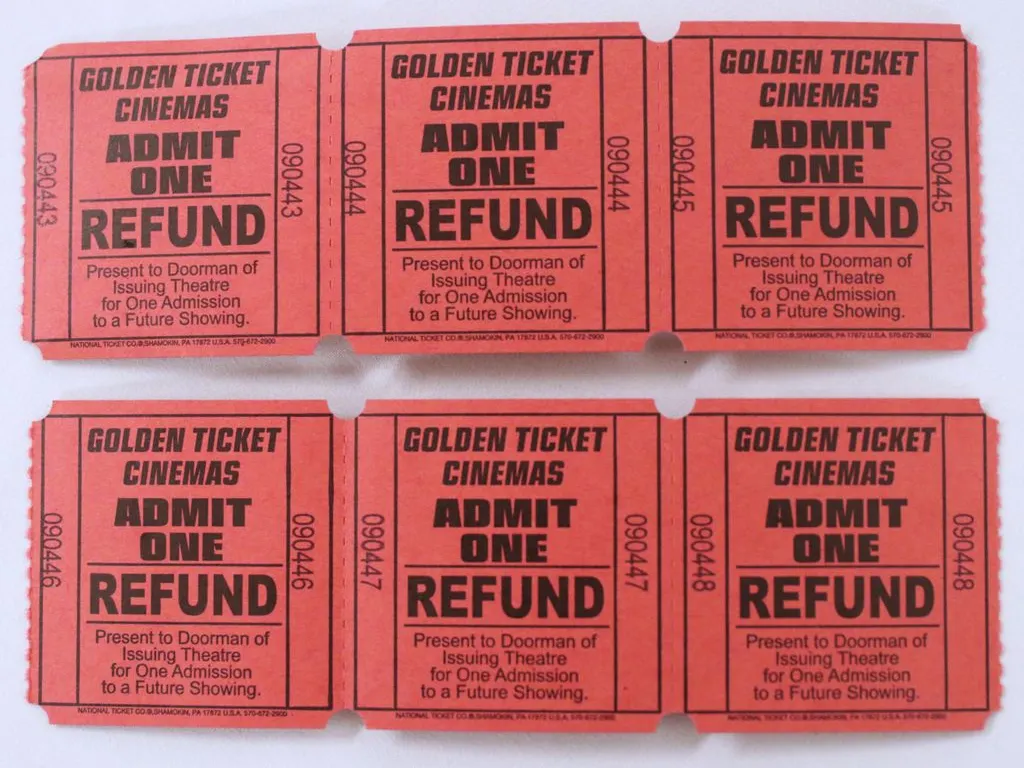 6 Movie Tickets