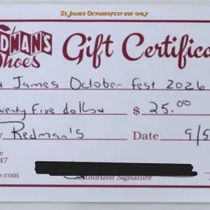 $25 Gift Card