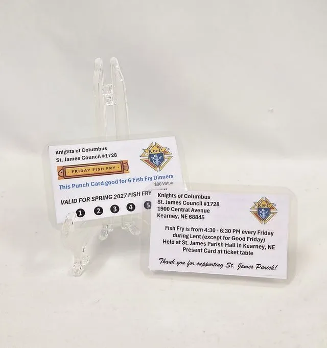 Fish Fry Cards