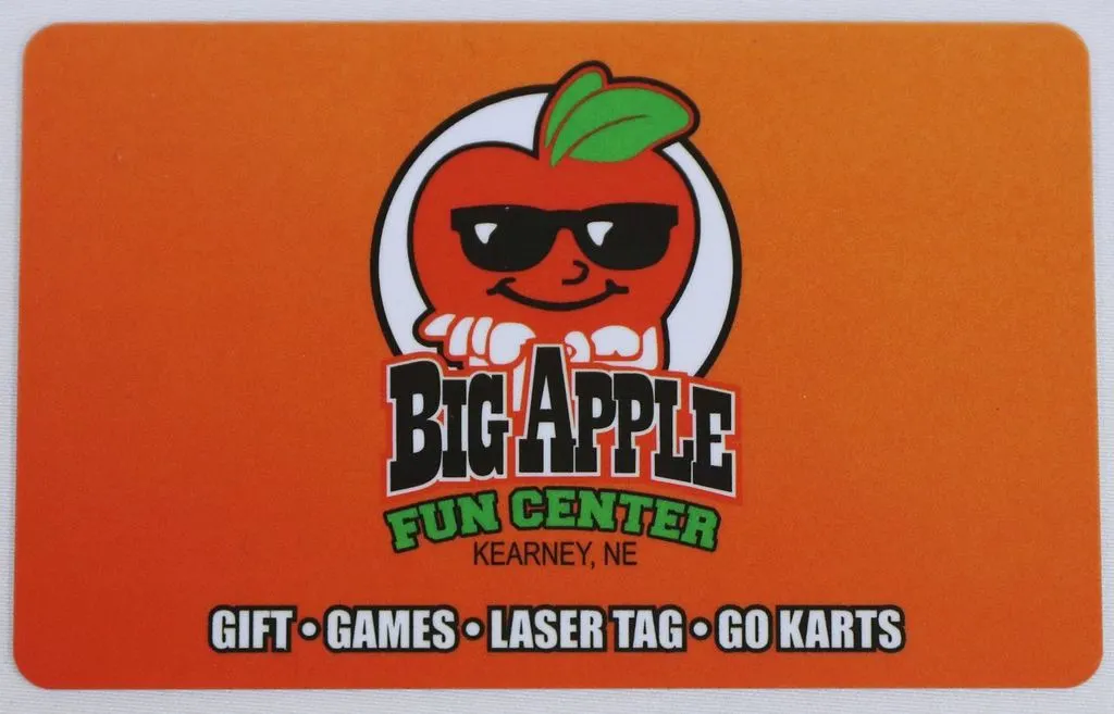 $50 gift card to Big Apple Fun Center