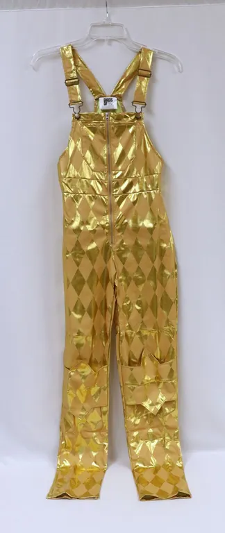 Metallic Gold Overalls