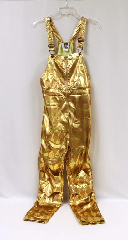 Metallic Gold Overalls