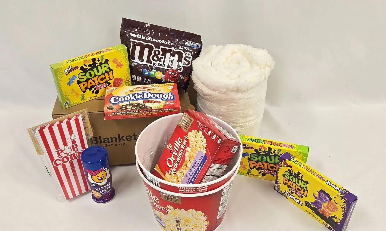 Movie Night Gift Basket