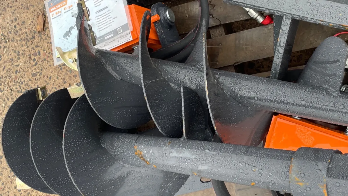 Mini Auger Drive & Bit - To Fit MINI Skidsteer Loader