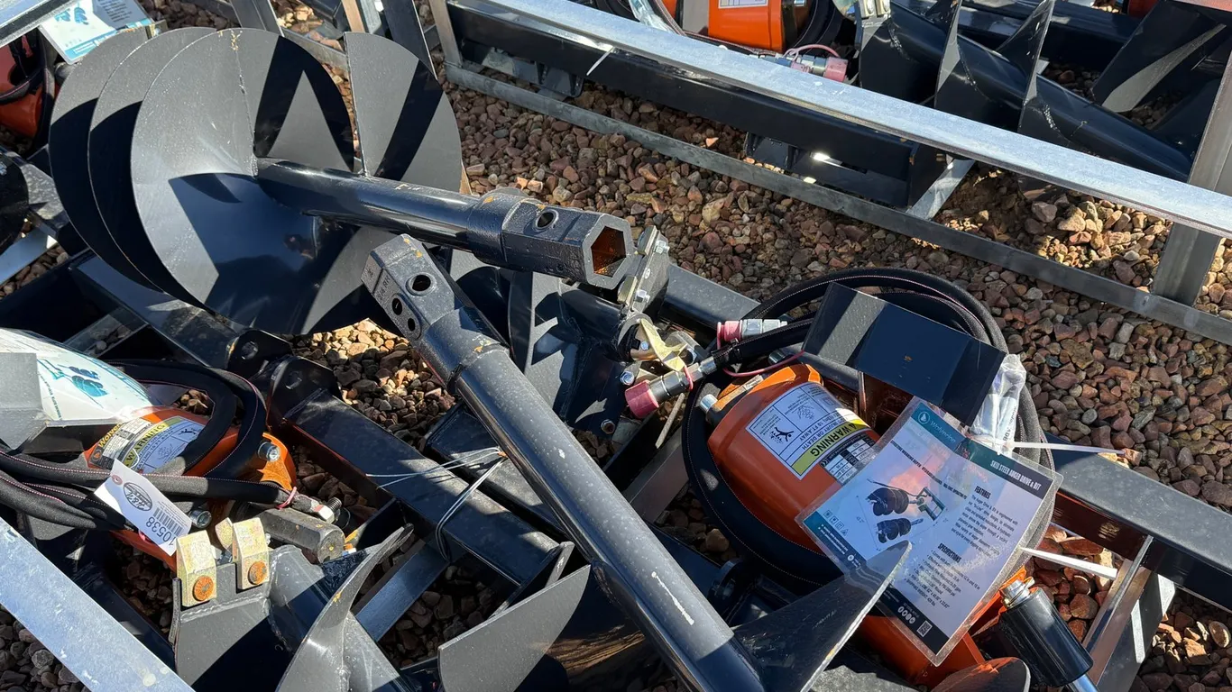 Skidsteer Auger Drive & Bit