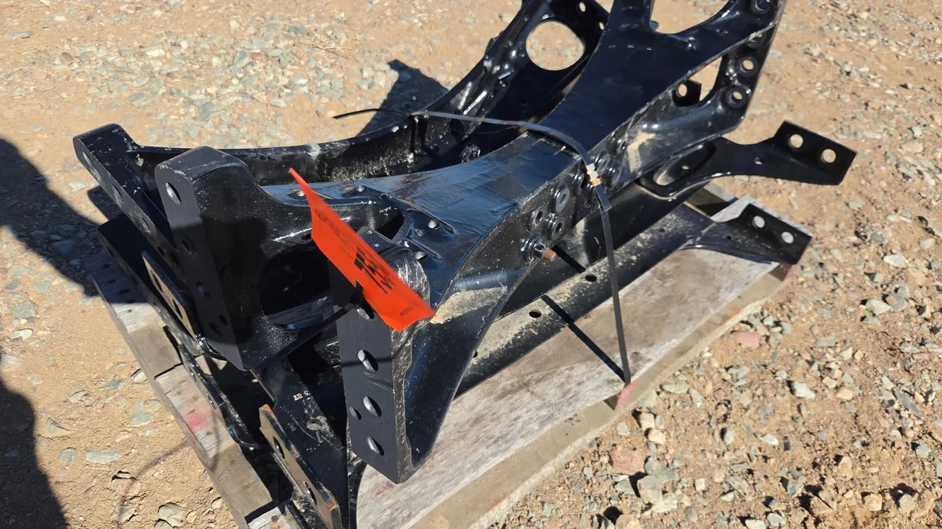 (2) Aluminum Crossmembers, (1) Steel Gusset