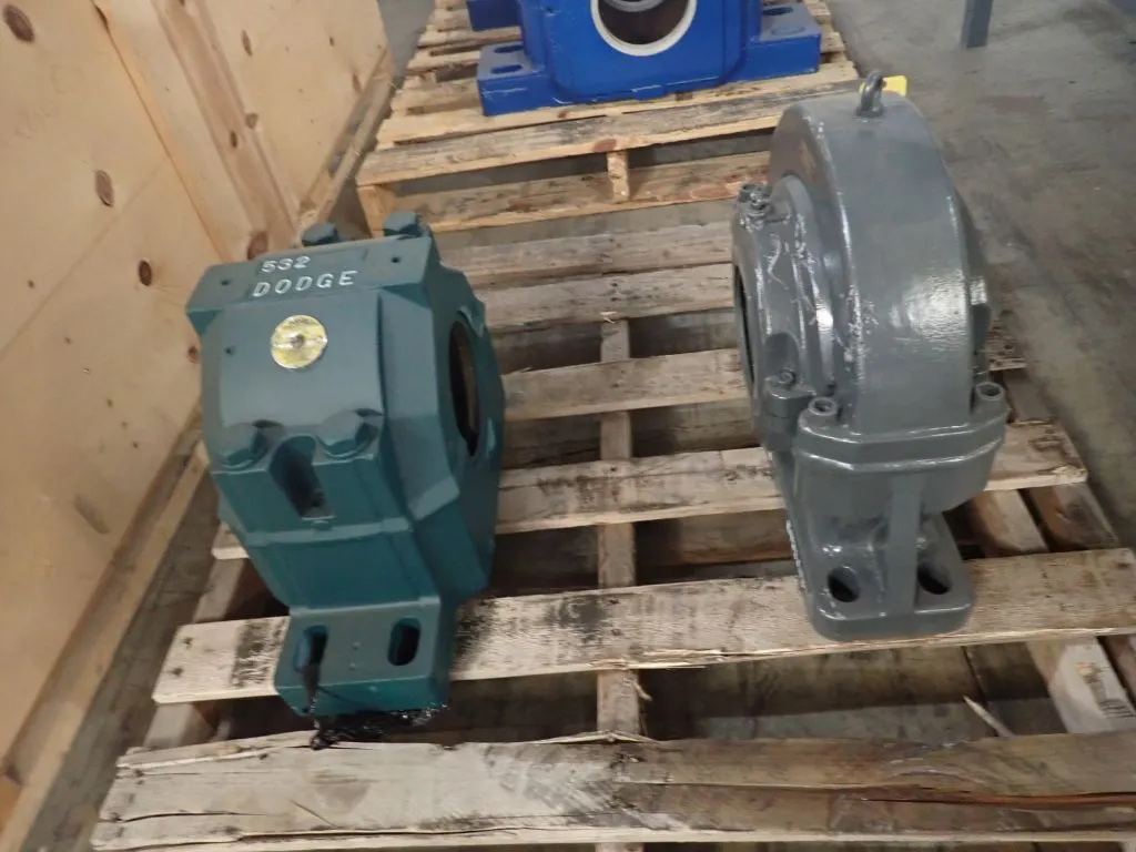 Lot of (2) Assorted Bearing Housings