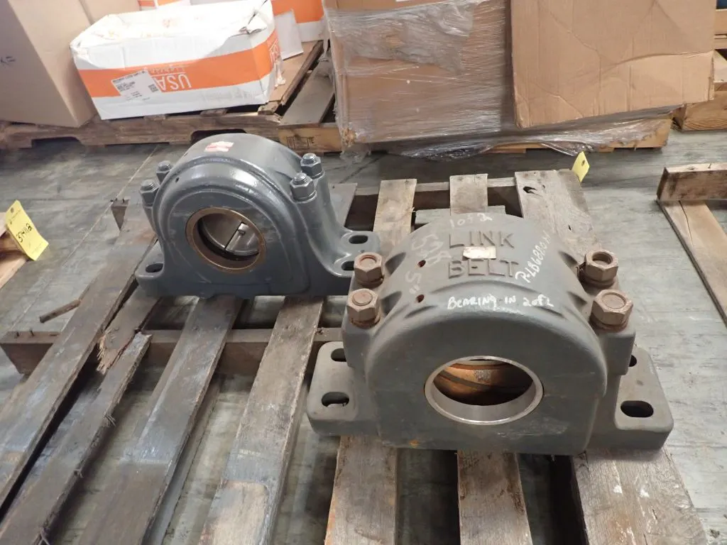 Lot of (2) Link-Belt Bearings