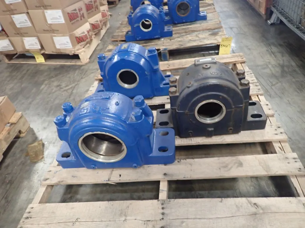 Lot of (3) Assorted Bearing Housings