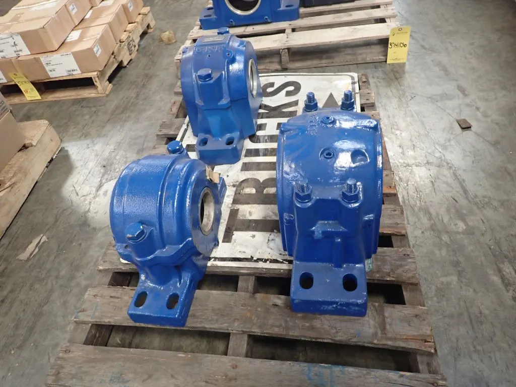 Lot of (3) Assorted Bearing Housings