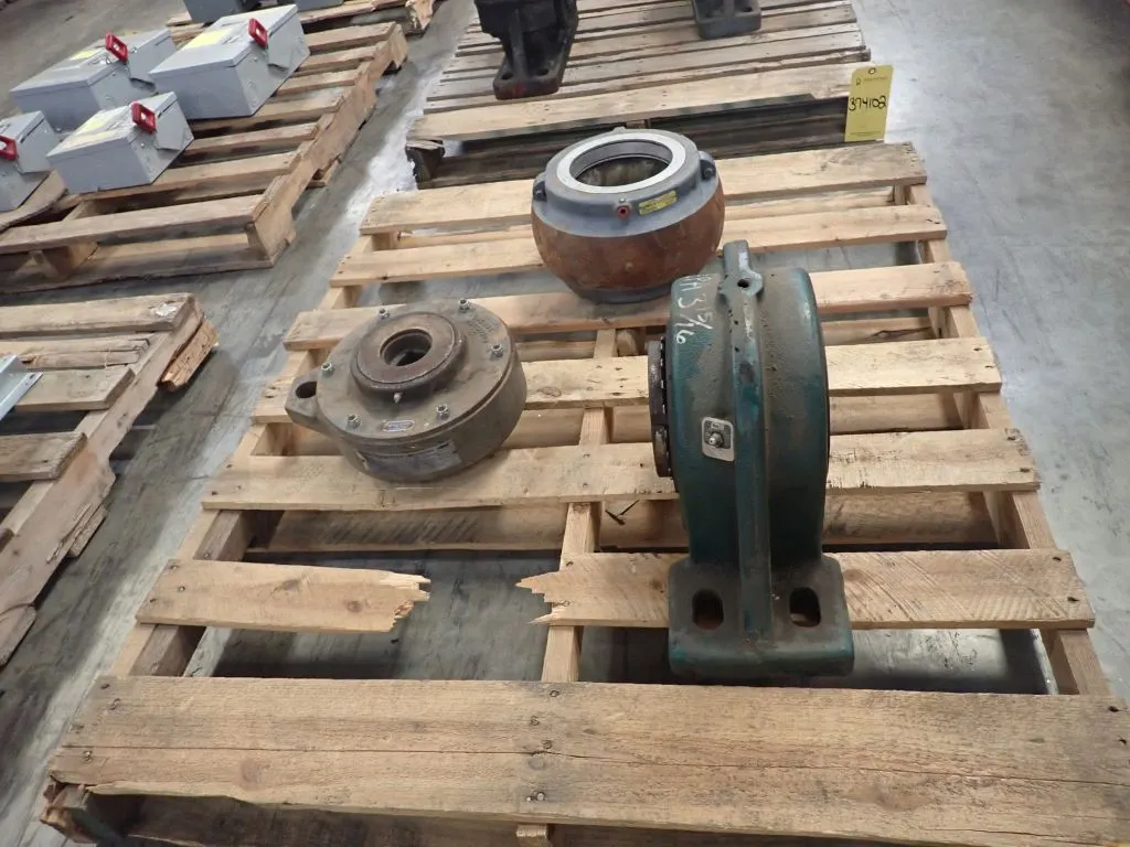 Lot of (3) Assorted Bearing Housings