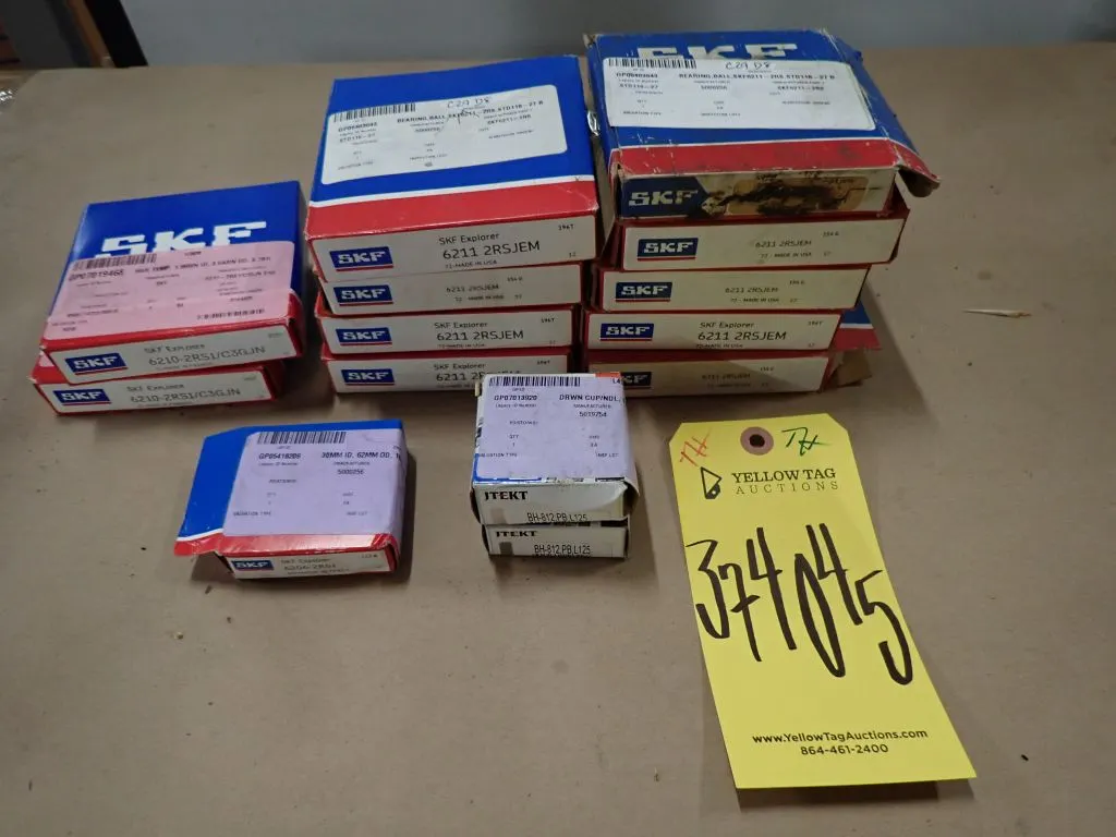 Lot of (14) SKF Bearings