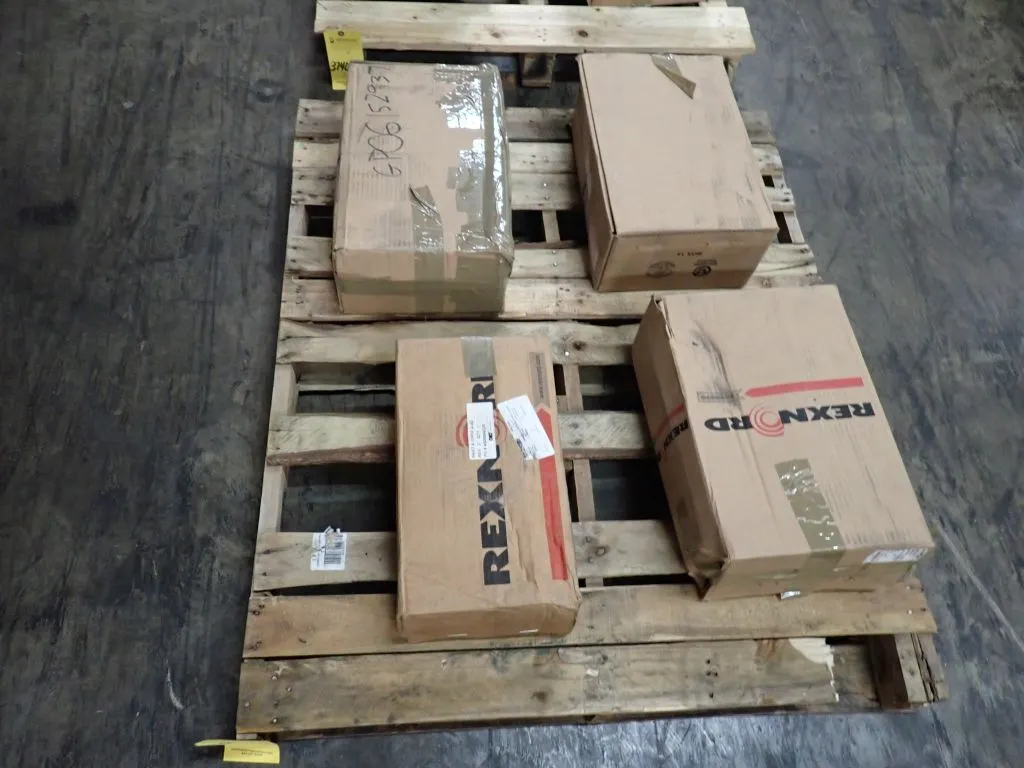 Lot of (4) Rexnord Pillow Block Bearings