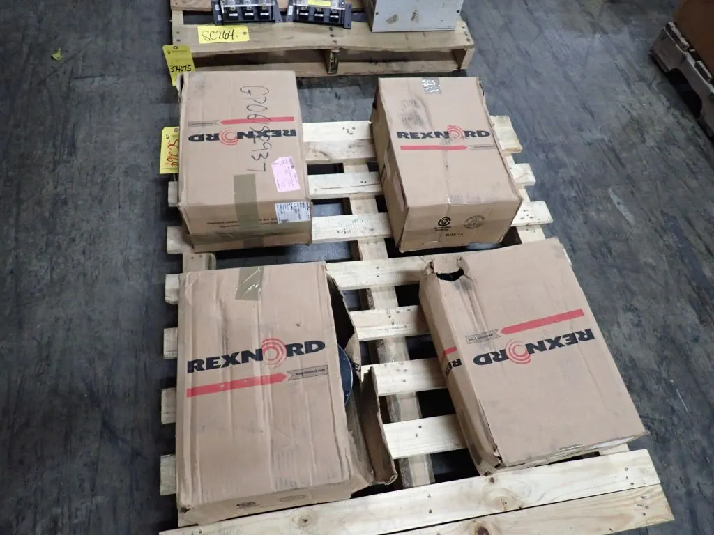 Lot of (4) Rexnord Pillow Block Bearings