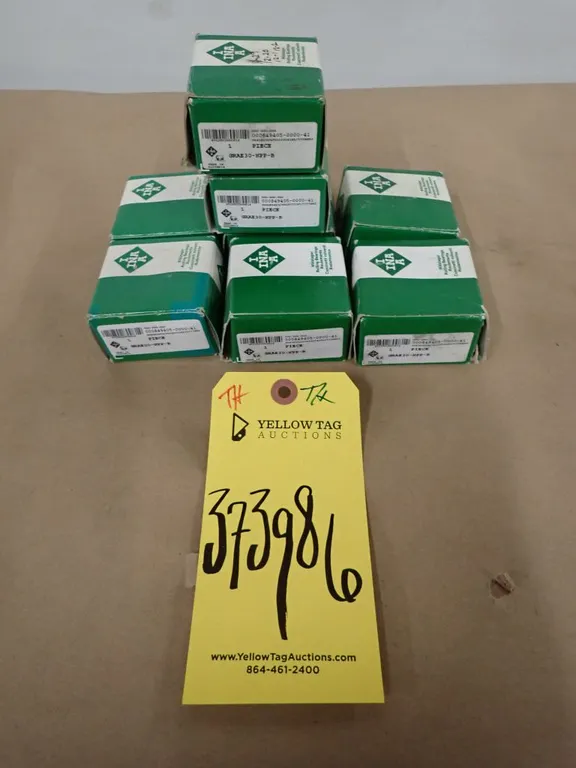Lot of (8) INA Bearings