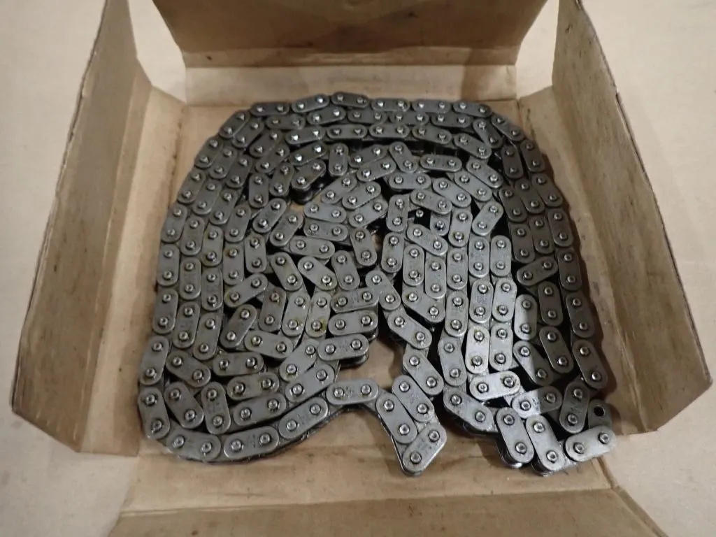 Lot of (6) Rexnord Roller Chains