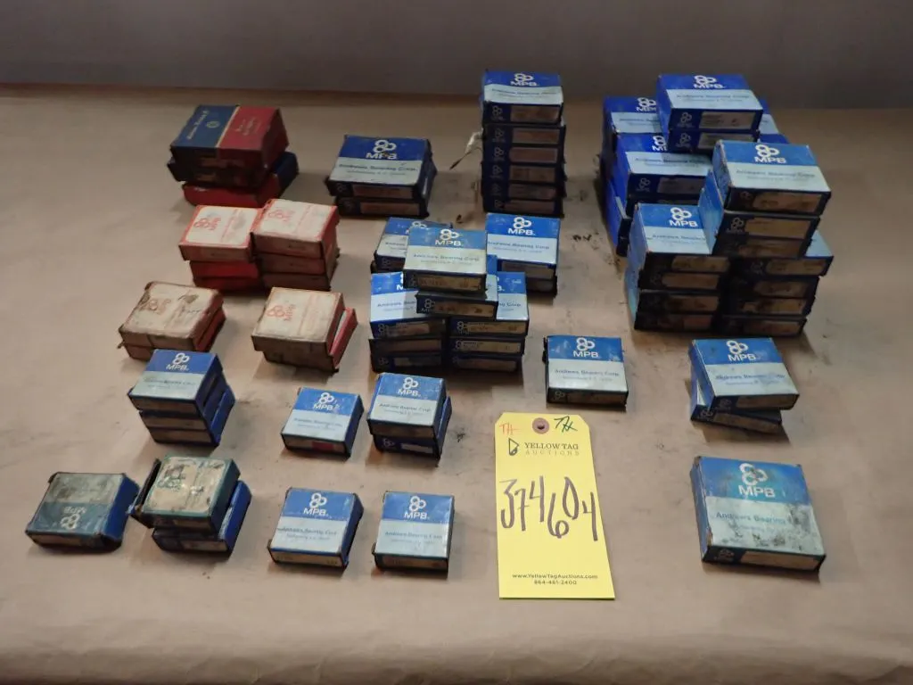 Lot of (77) Assorted Bearings