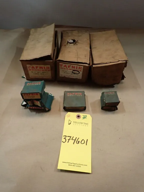 Lot of (9) Fafnir Bearings